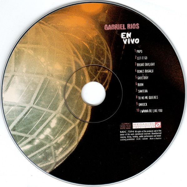 Gabriel Rios - En Vivo tweedehands hip hop LP bij Run4Records
