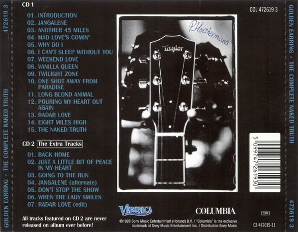 Golden Earring - The Complete Naked Truth tweedehands rock LP bij Run4Records