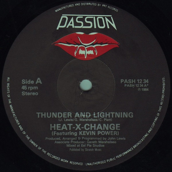 Heat-X-Change, Kevin Power - Thunder And Lightning tweedehands disco LP bij Run4Records