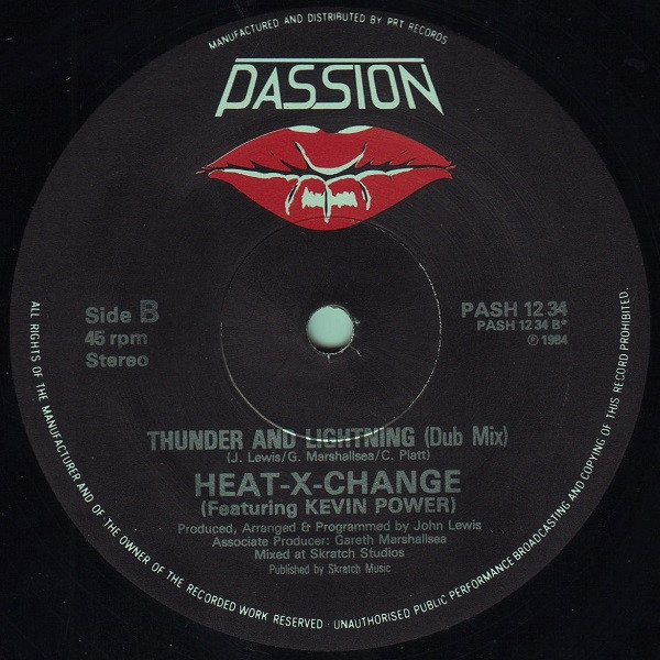 Heat-X-Change, Kevin Power - Thunder And Lightning tweedehands disco LP bij Run4Records