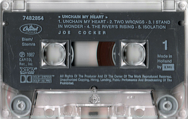 Joe Cocker - Unchain My Heart tweedehands cassette LP bij Run4Records
