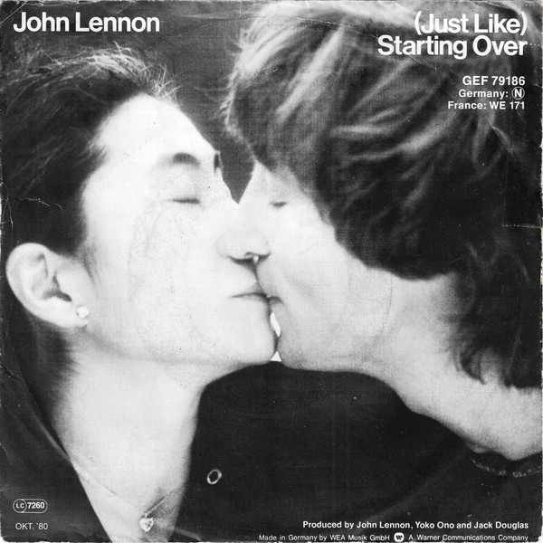 John Lennon - (Just Like) Starting Over tweedehands 7 inch LP bij Run4Records