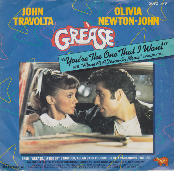 John Travolta, Olivia Newton-John - You're The One That I Want tweedehands 7 inch LP bij Run4Records