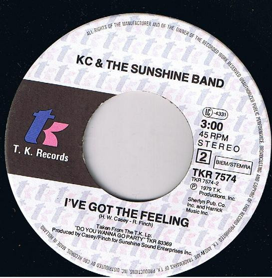 KC & The Sunshine Band - Let's Go Rock And Roll tweedehands 7 inch LP bij Run4Records