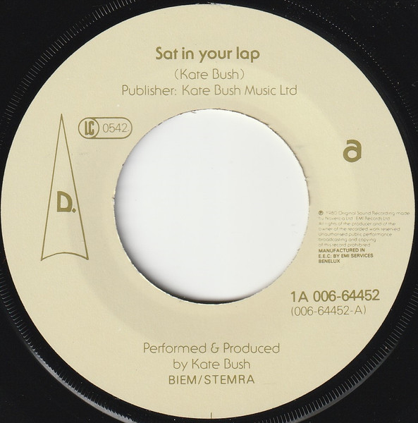 Kate Bush - Sat In Your Lap. tweedehands 7 inch LP bij Run4Records