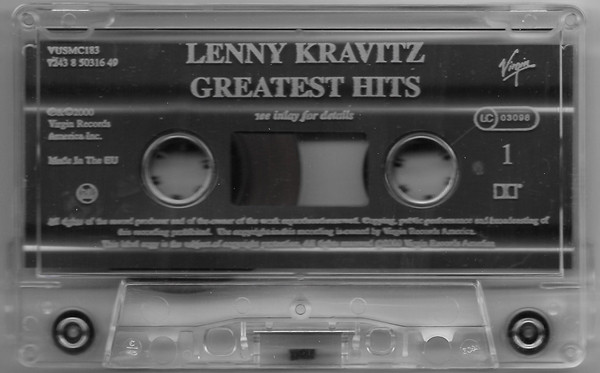 Lenny Kravitz - Greatest Hits tweedehands cassette LP bij Run4Records