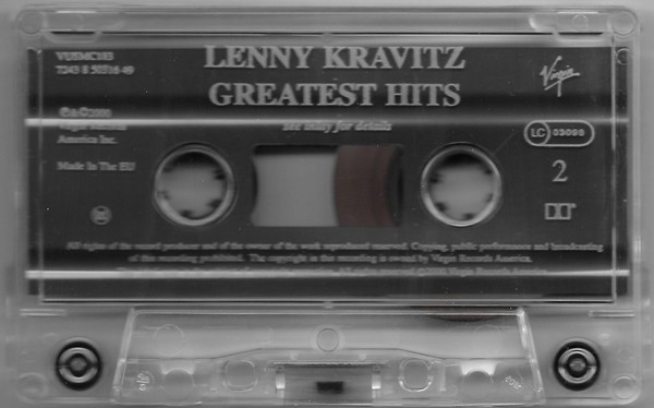 Lenny Kravitz - Greatest Hits tweedehands cassette LP bij Run4Records