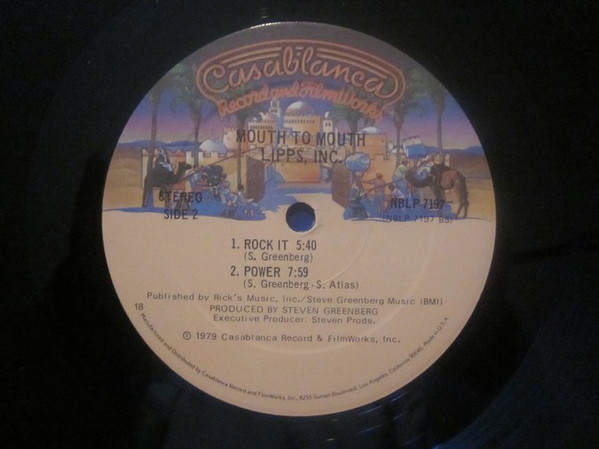 Lipps, Inc. - Mouth To Mouth tweedehands soul LP bij Run4Records
