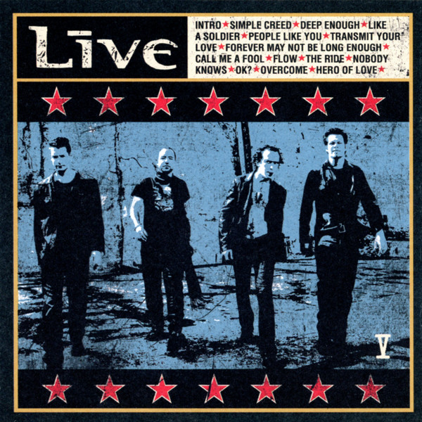 Live - V tweedehands rock LP bij Run4Records