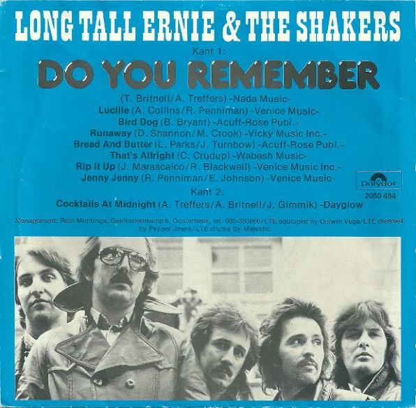 Long Tall Ernie And The Shakers - Do You Remember tweedehands 7 inch LP bij Run4Records