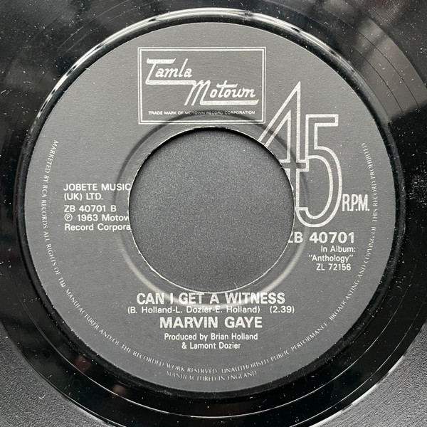 Marvin Gaye - I Heard It Through The Grapevine tweedehands 7 inch LP bij Run4Records