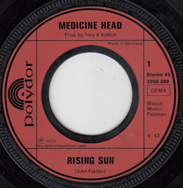 Medicine Head (2) - Rising Sun tweedehands 7 inch LP bij Run4Records