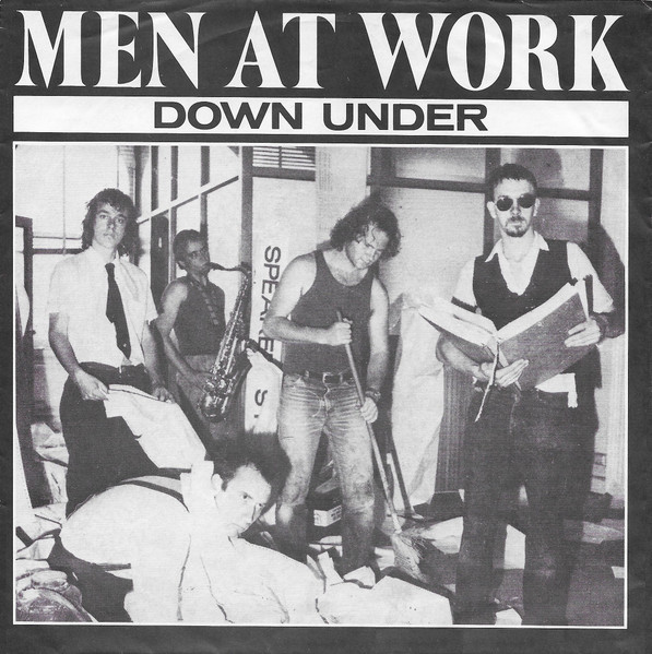 Men At Work - Down Under tweedehands 7 inch LP bij Run4Records