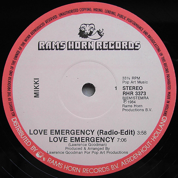 Mikki Farrow - Love Emergency tweedehands pop LP bij Run4Records
