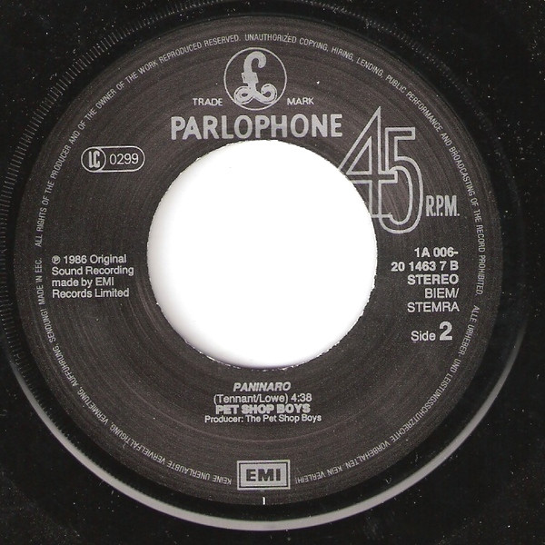 Pet Shop Boys - Suburbia tweedehands 7 inch LP bij Run4Records