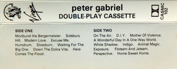Peter Gabriel - Peter Gabriel tweedehands cassette LP bij Run4Records