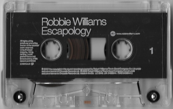Robbie Williams - Escapology tweedehands cassette LP bij Run4Records