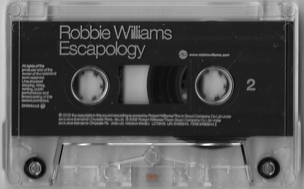Robbie Williams - Escapology tweedehands cassette LP bij Run4Records