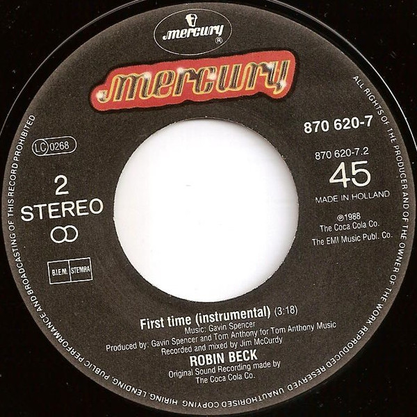Robin Beck - First Time tweedehands 7 inch LP bij Run4Records