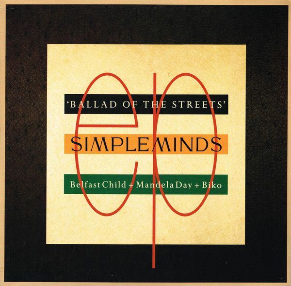 Simple Minds - Ballad Of The Streets tweedehands pop LP bij Run4Records