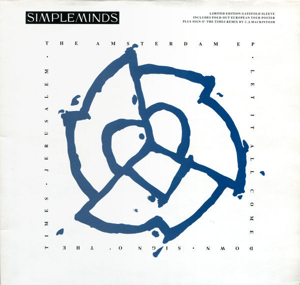 Simple Minds - The Amsterdam EP tweedehands rock LP bij Run4Records