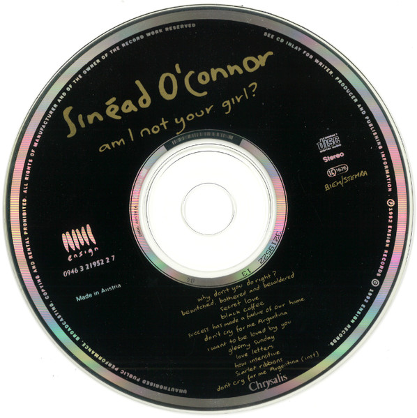 Sinéad O'Connor - Am I Not Your Girl? tweedehands jazz LP bij Run4Records