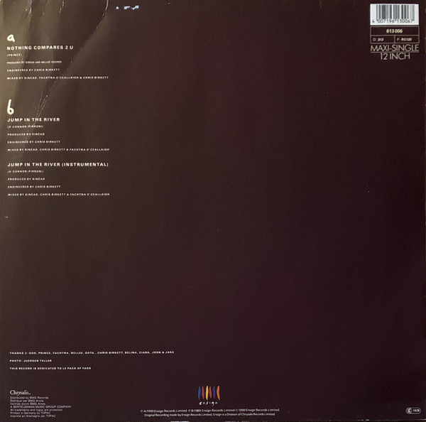 Sinéad O'Connor - Nothing Compares 2 U tweedehands rock LP bij Run4Records