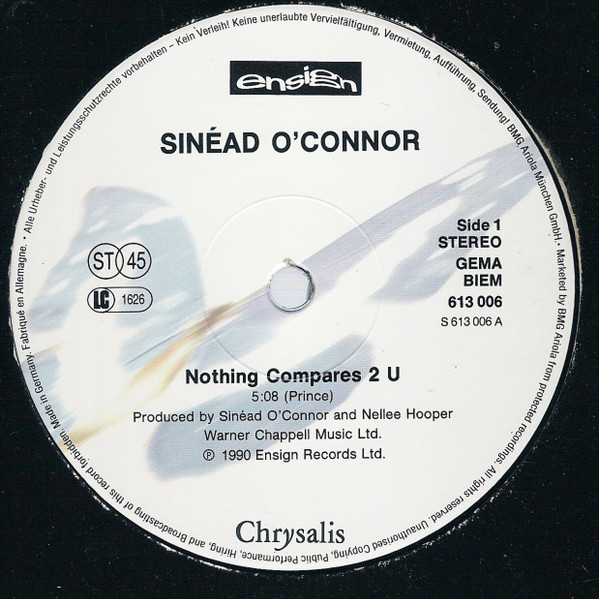 Sinéad O'Connor - Nothing Compares 2 U tweedehands rock LP bij Run4Records