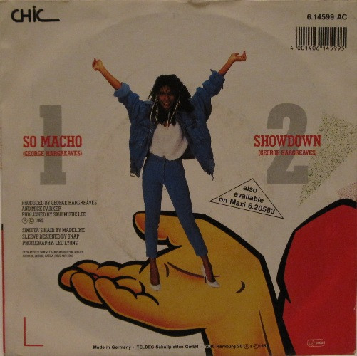 Sinitta - So Macho! tweedehands 7 inch LP bij Run4Records