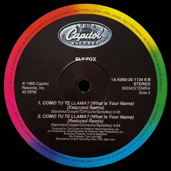 Sly Fox - Let's Go All The Way tweedehands soul LP bij Run4Records