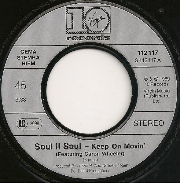 Soul II Soul - Keep On Movin tweedehands 7 inch LP bij Run4Records
