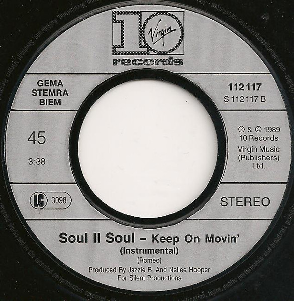 Soul II Soul - Keep On Movin tweedehands 7 inch LP bij Run4Records