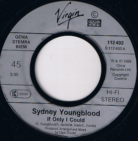 Sydney Youngblood - If Only I Could tweedehands 7 inch LP bij Run4Records