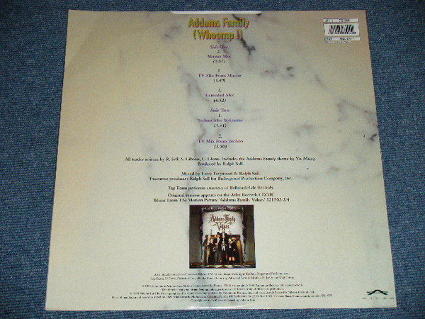 Tag Team - Addams Family (Whoomp!) tweedehands hip hop LP bij Run4Records