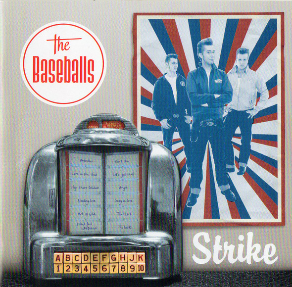 The Baseballs - Strike tweedehands rock & roll LP bij Run4Records