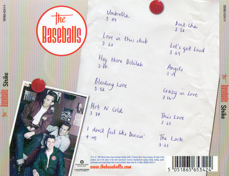 The Baseballs - Strike tweedehands rock & roll LP bij Run4Records