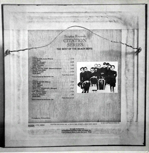 The Beach Boys - The Best Of The Beach Boys - The Beach Boys' Greatest Hits (1961-1963) tweedehands pop LP bij Run4Records