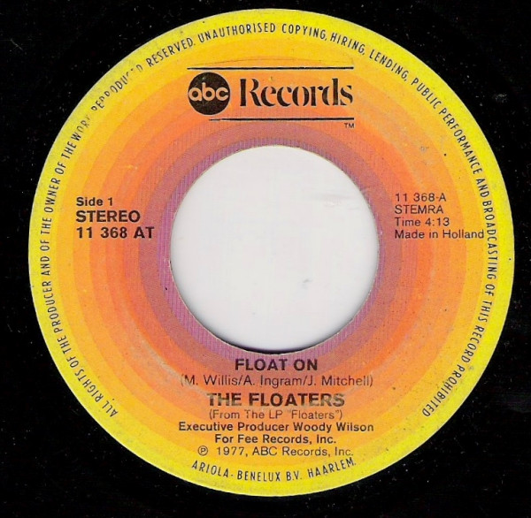 The Floaters - Float On tweedehands 7 inch LP bij Run4Records