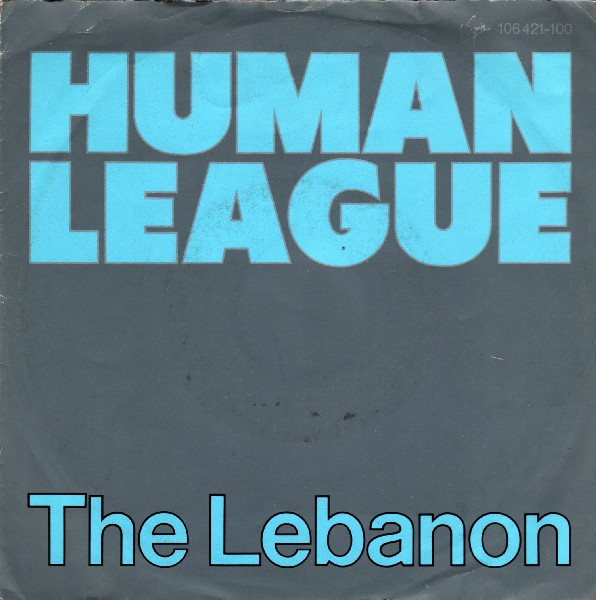 The Human League - The Lebanon tweedehands 7 inch LP bij Run4Records