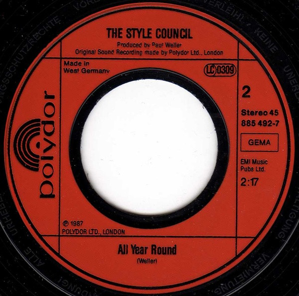The Style Council - It Didn't Matter tweedehands 7 inch LP bij Run4Records