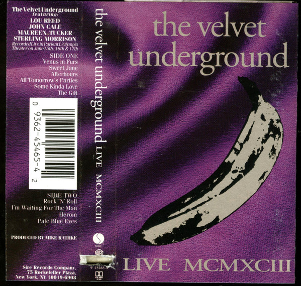 The Velvet Underground - Live MCMXCIII tweedehands cassette LP bij Run4Records