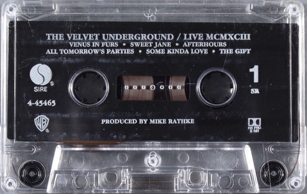 The Velvet Underground - Live MCMXCIII tweedehands cassette LP bij Run4Records