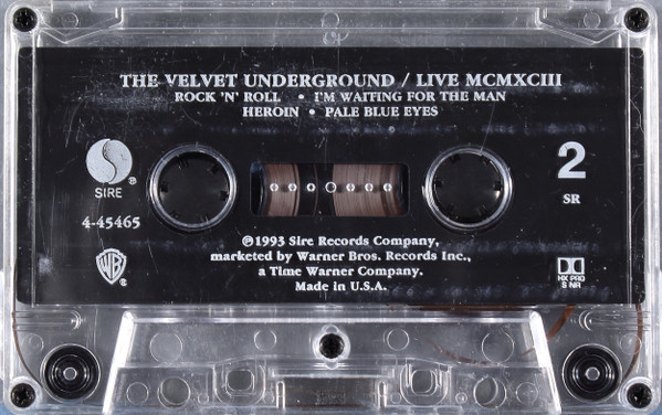 The Velvet Underground - Live MCMXCIII tweedehands cassette LP bij Run4Records