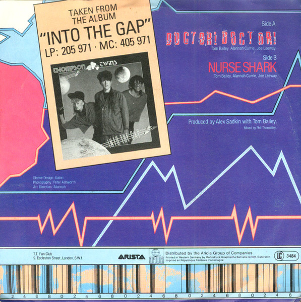 Thompson Twins - Doctor! Doctor! tweedehands 7 inch LP bij Run4Records