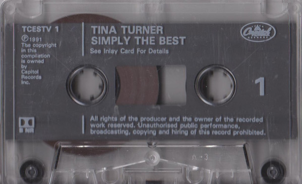 Tina Turner - Simply The Best tweedehands cassette LP bij Run4Records