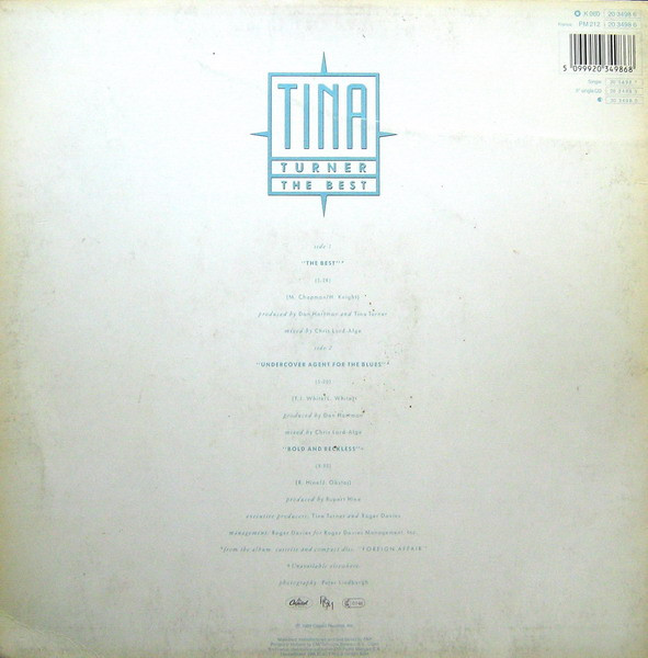 Tina Turner - The Best tweedehands 12 inch LP bij Run4Records