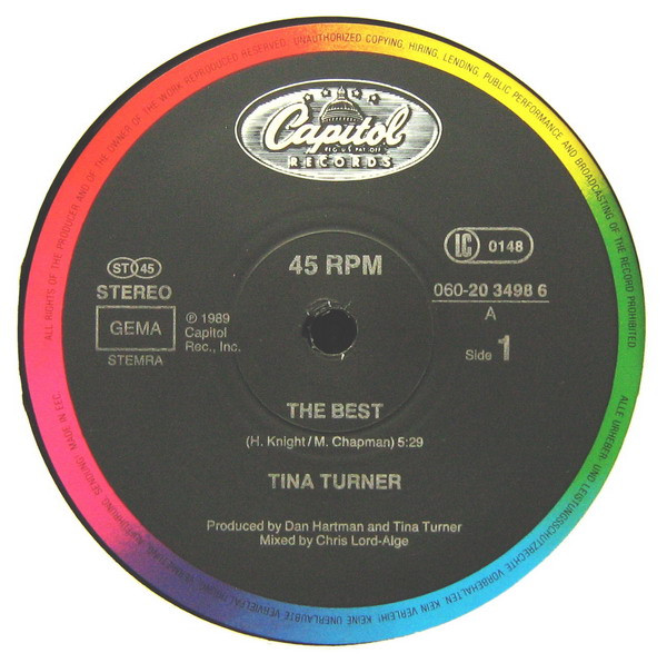 Tina Turner - The Best tweedehands 12 inch LP bij Run4Records