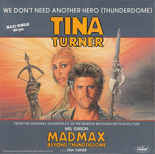Tina Turner - We Don't Need Another Hero (Thunderdome) tweedehands pop LP bij Run4Records