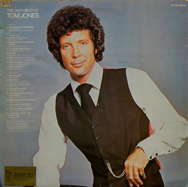 Tom Jones - The Very Best Of tweedehands pop LP bij Run4Records