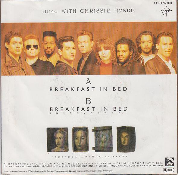 UB40, Chrissie Hynde - Breakfast In Bed tweedehands 7 inch LP bij Run4Records